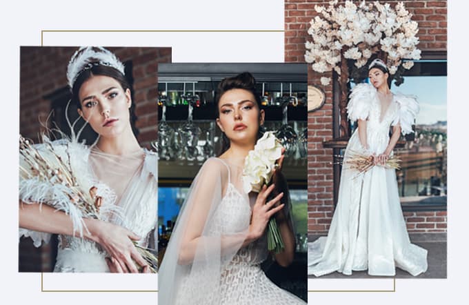 The Wedding ilk sayı için Gaga Restoran'da gerçekleştirilen kapak çekimi
