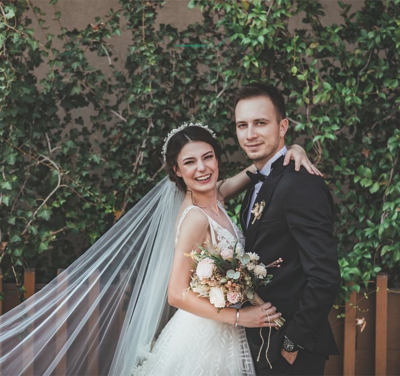 Cansu ve Metin gerçek düğün albümünden 1. fotoğraf