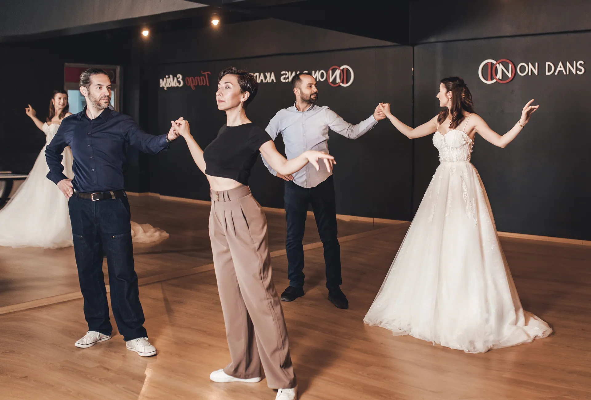 On Dans Akademi’de temel dans ve partner uyumu çalışması